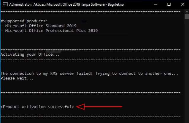 How to Activate Office 2019 Using Batch Files 4
