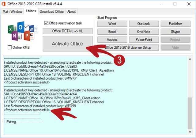How to Activate Office 2019 Using KMS Office  2