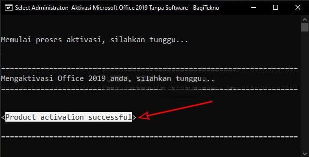 How to Activate Office 2019 with CMD (Automatic Method) 2