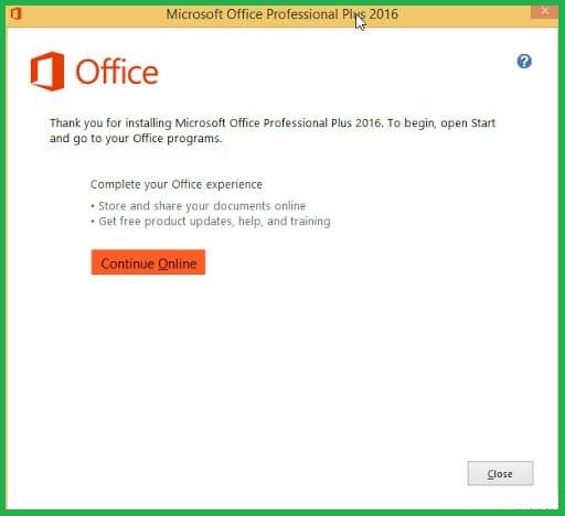 How to install MS Office 2016 2