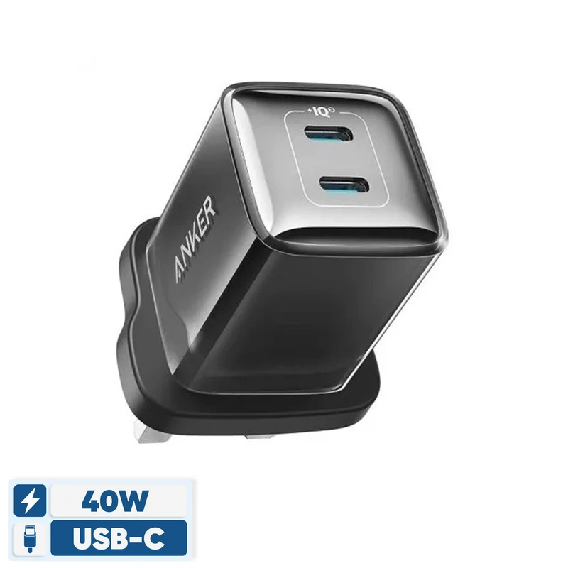 شارژر دیواری 40 وات دو پورت انکر مدل A2038