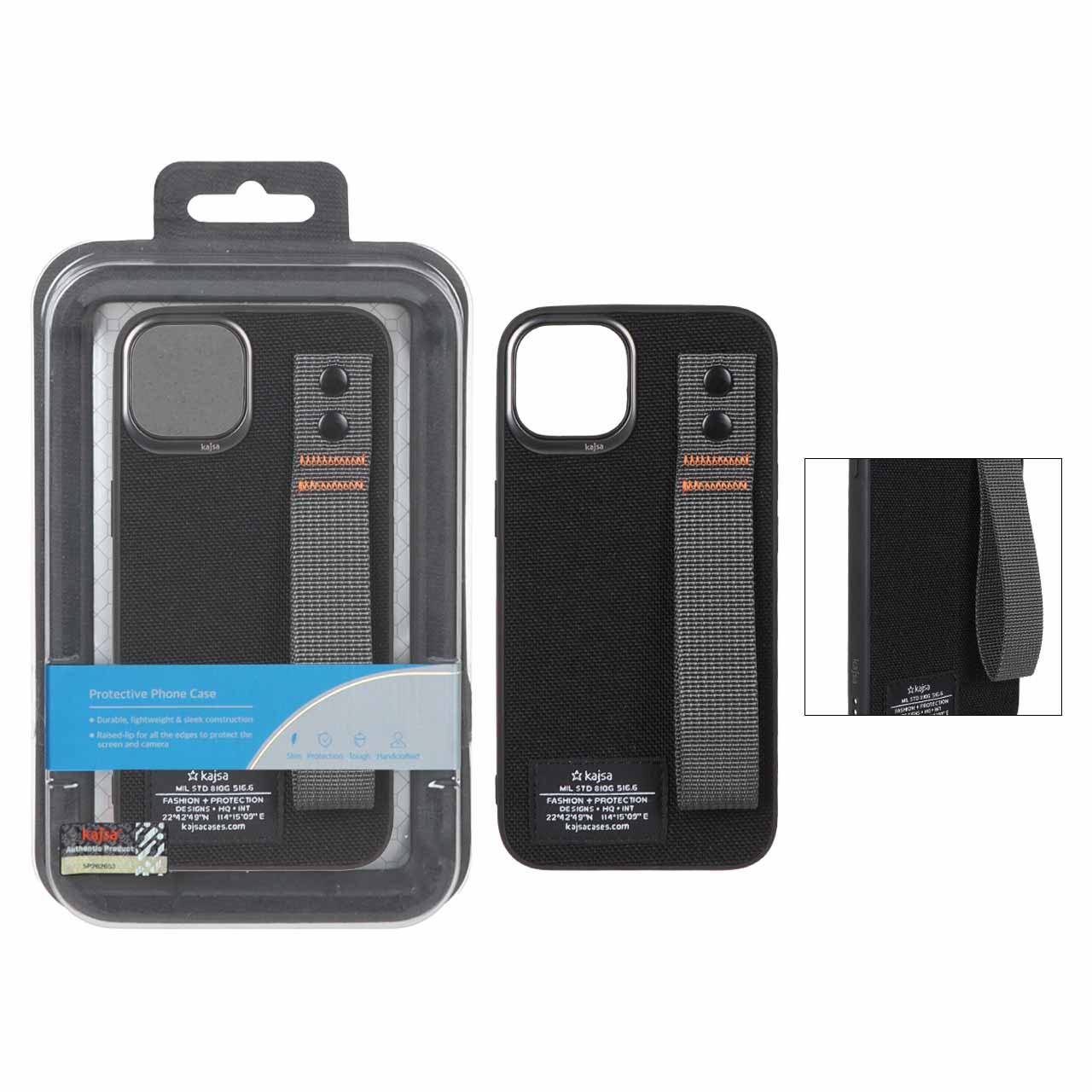 قاب اورجینال لاکچری Kajsa دور لنز متال Apple iPhone 13 / iPhone 14 - طرح 41 (پک دار)