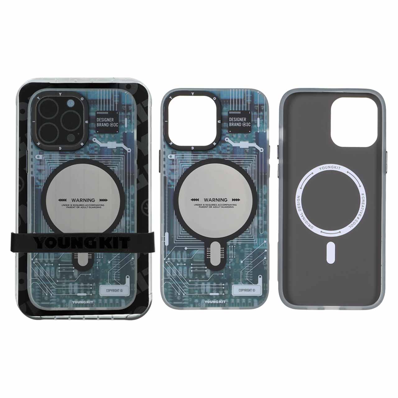 قاب اورجینال YoungKit Magsafe مدل Apple iPhone 13 Pro Max - طرح 120