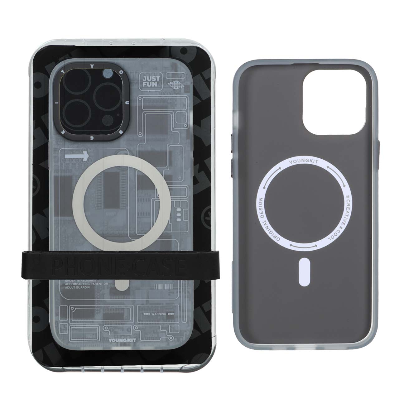 قاب اورجینال Youngkit مدل Apple iPhone 13 Pro Max - طرح 131 (پک دار)