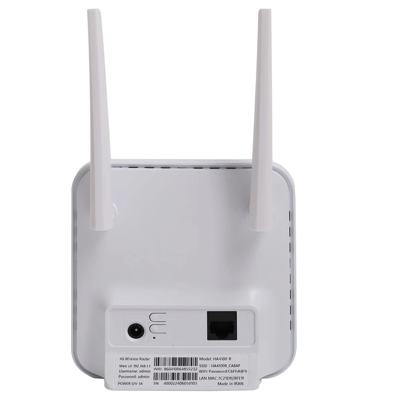 مودم همراه اول 4G LTE Modem Router مدل HA4100-R- سفید 300 گیگابایت