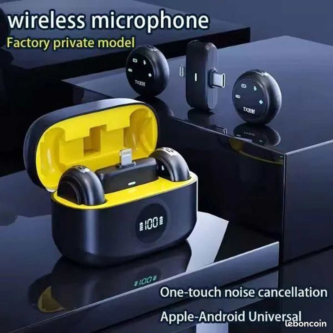 میکروفون بی سیم JBQ Type-C & Lightning مدل B250352