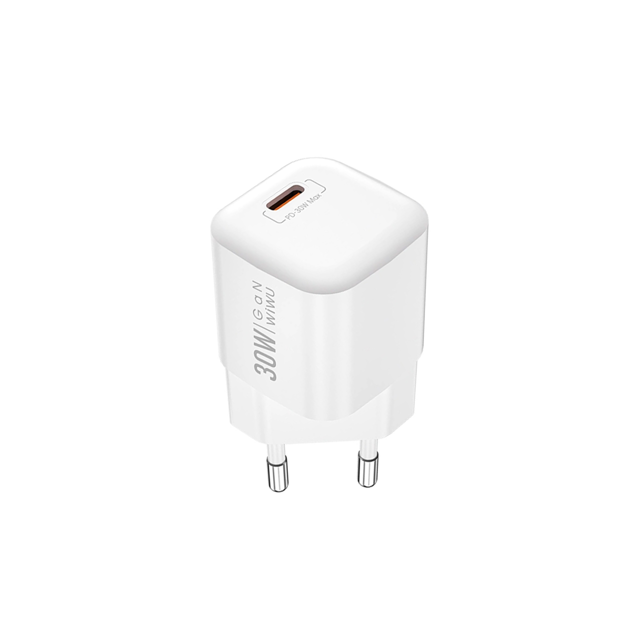 شارژر دیواری فست و PD تک پورت Wiwu مدل U006EU 30W - سفید