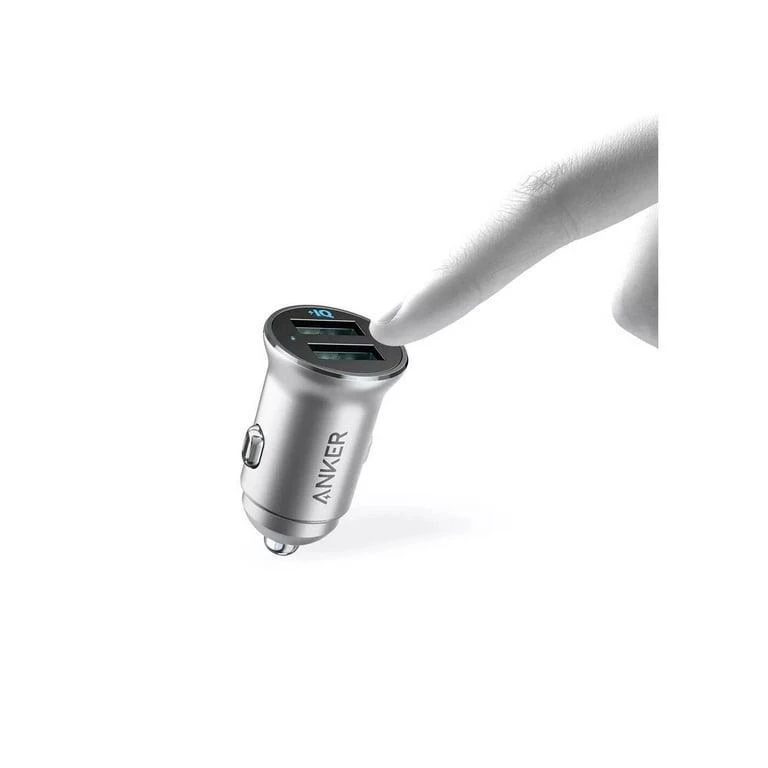 شارژر فندکی انکر مدل A2727 Powerdrive2 Alloy