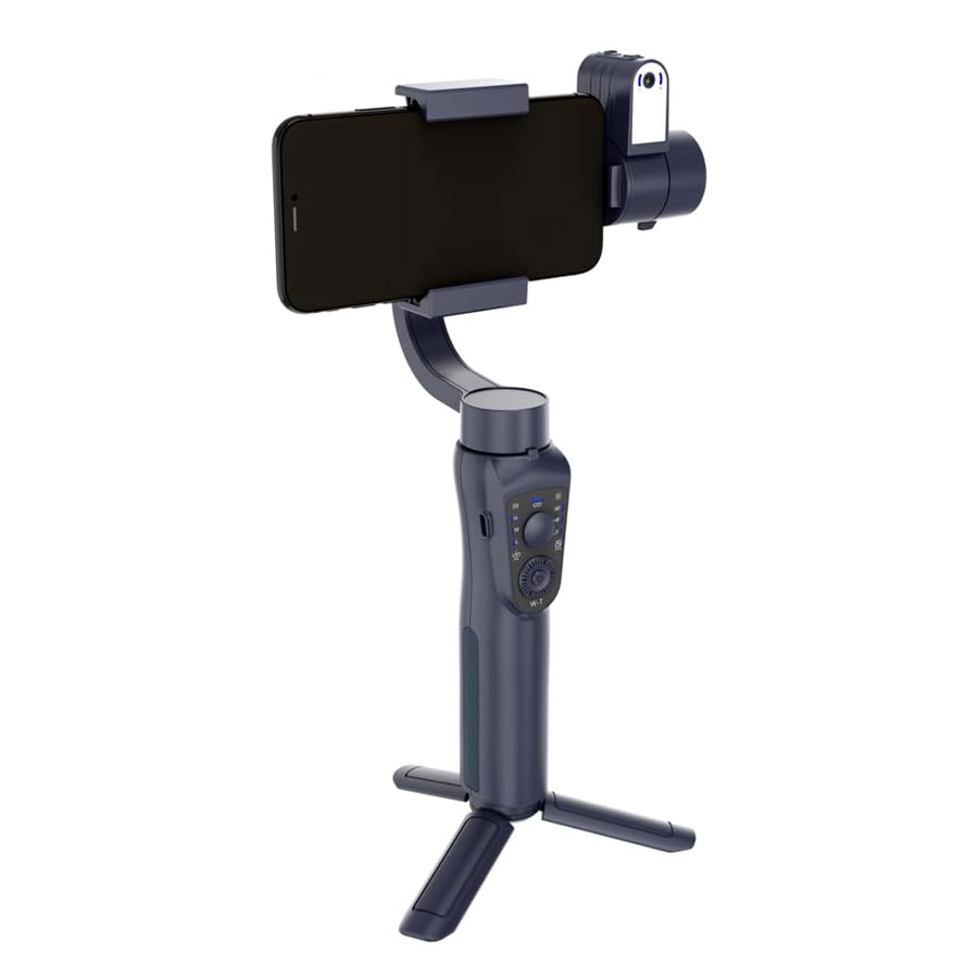 لرزشگیر Porodo 3 Axis Ai Tracker Light Gimbal Stabilizer