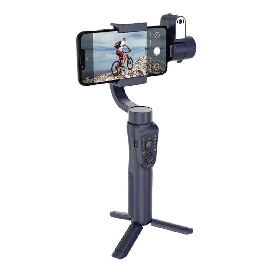 لرزشگیر Porodo 3 Axis Ai Tracker Light Gimbal Stabilizer