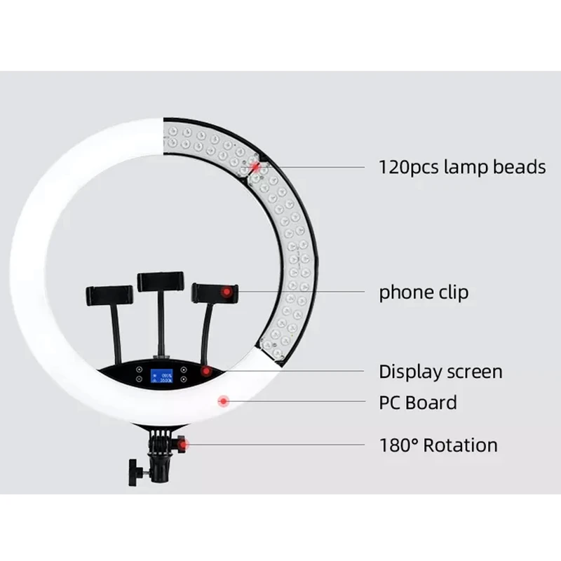 رینگ لایت Jmary مدل FM-19RS