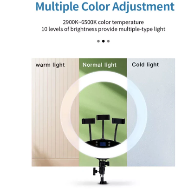 رینگ لایت Jmary مدل FM-19RS